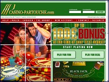 Aperçu du site Casino Partouche International