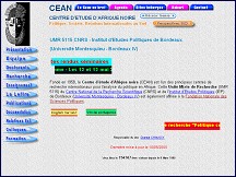 Aperçu du site Centre d'Etude d'Afrique Noire