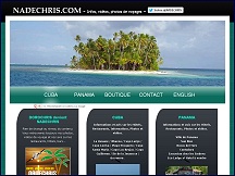 Aperu du site Nadechris.com - infos, photos et vidos de voyage : Cuba, Panama...