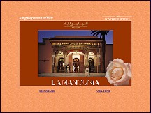 Aperçu du site La Mamounia Marrakech