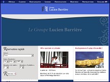 Aperu du site Groupe Lucien Barrire