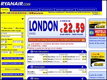 Ryanair - billets d'avion lowcost Europe