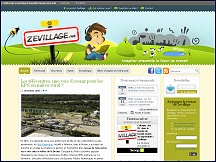 Aperu du site Zevillage - le tltravail & coworking en France, rseau tltravail