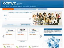 Aper�u du site Ioomyz - offres d'emploi et stages de quotidiens r�gionaux fran�ais 