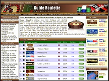 Aperu du site Guide Roulette - conseils pour mieux jouer  la roulette en ligne