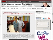 Aperu du site Gilles Pudlowski - critique gastronomique, auteur du guide Pudlo 
