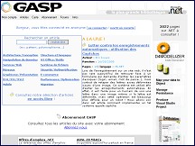 Aperu du site GASP : Les articles techniques .NET professionnels