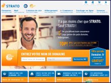 Aperu du site Strato - hbergement de sites web pro, nom de domaine, e-commerce  