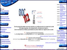Aperu du site Doc112 - remplacements et petites annonces mdicales