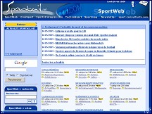 Aperu du site Sportail.net, le portail du sport numrique
