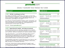 Aperçu du site Grenouille.com - la météo du net