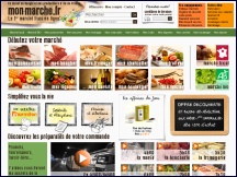 Aperu du site Mon March - courses en ligne, picerie, produits frais de Rungis