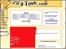 Aperçu du site Tif & Touf - Rats et Rongeurs