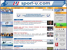 Aperçu du site Fédération Française du Sport Universitaire