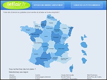 Aperu du site Le Flair - petites annonces gratuites, achat et vente : Leflair.fr