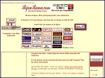 Aperçu du site Bijourama - Le carrefour des montres et des bijoux