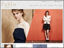 Aperçu du site Boutique Pablo by Gerard Darel - vêtements et accessoires de mode