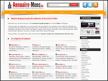 Aperu du site Annuaire Mons - tout savoir sur la ville de Mons, Hainaut, Belgique