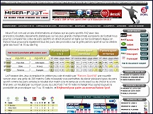 Aperu du site Pronostic pour parier en ligne - guide de paris sportifs Miser-Foot