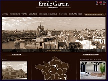 Aperu du site Agence Emile Garcin - immobilier de prestige, biens immo de charme