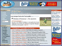 Aperu du site Antilles Sport, le journal sportif des Antilles-Guyane