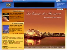 Aperçu du site Casino de Montréal - Site officiel