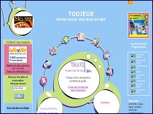 Aperu du site Toojeux - guide des jeux sur internet