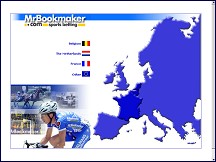 Aperu du site MrBookmaker - paris sportifs en ligne