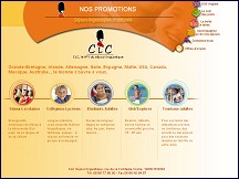 Aperçu du site CLC - Club Langues & Civilisations