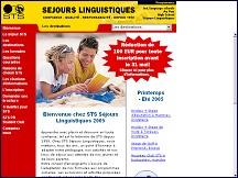 Aperu du site STS - Sjours linguistiques