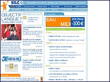 Aperçu du site SILC - Passeport pour le Monde