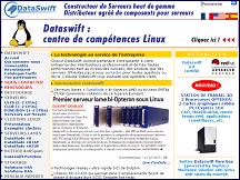 Dataswift - constructeur de serveurs en clusters hautes performances