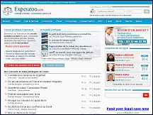 Aperu du site Experatoo - conseil juridique gratuit, conseils juridiques en ligne