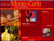Aperçu du site Casino Monte-Carlo