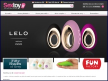 Aperu du site Sextoy.fr - vente de sextoys, informations sur les jouets intimes