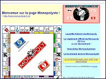 Aperu du site Monopoly - Site Monopolyste