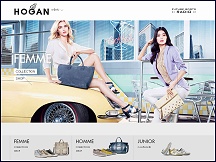 Aperu du site Hogan Chaussures - boutique chaussures & prt--porter italien Hogan