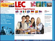 Aperu du site Sjours linguistiques LEC