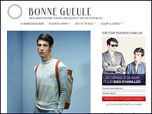Aperu du site Bonne Gueule - blog mode homme, conseils mode masculine, relooking