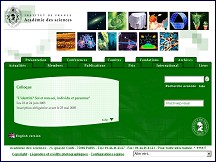 Aperçu du site Académie des Sciences de l'Institut de France