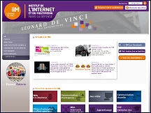 Aperu du site IIM - Institut Internet & Multimdia Paris La Dfense, cole Internet