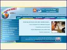 Aperçu du site Bonjour de France