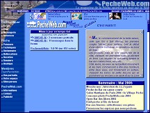Aperu du site PecheWeb.com : le portail de la pche sportive en mer
