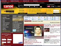 Aperçu du site Canoë