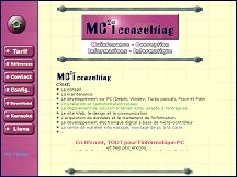 Aperu du site Mc2i consulting - conseil en informatique