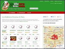 Aperçu du site Meilleure Pizza - guide des meilleures pizzas et pizzerias en France