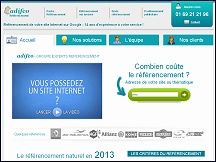 Aperu du site Agence rfrencement internet Adifco Paris - rfrencement naturel