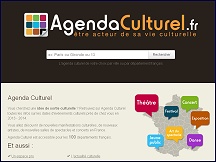 Aperu du site Agenda Culturel - calendrier & ides de sorties culturelles en France