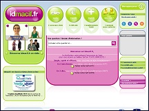 Aperu du site IDMACIF - assurance low cost internet du groupe MACIF : idmacif.fr