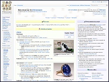 Aperu du site Wiktionnaire - dictionnaire franais, dico gratuit et collaboratif